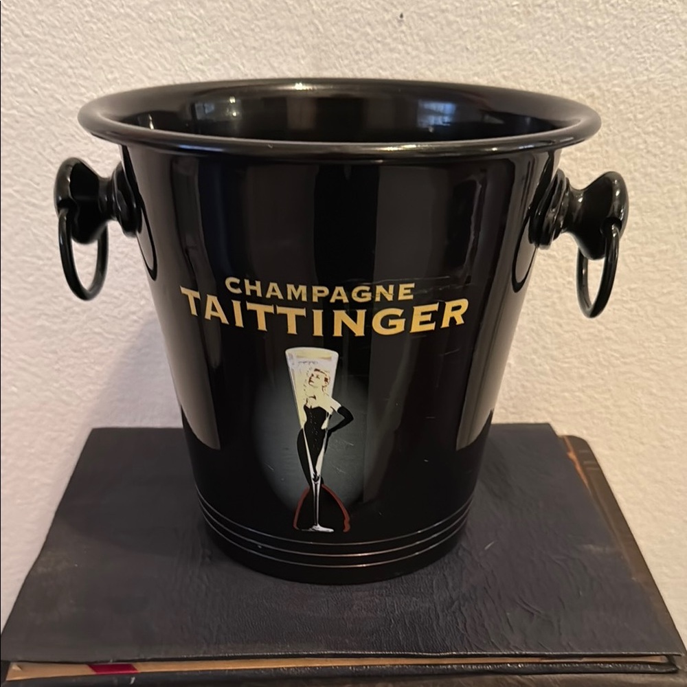 Taittinger champagne bucket.